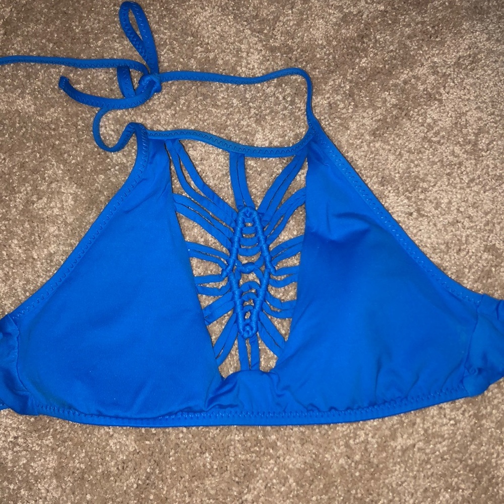 Becca Janis macrame bikini top